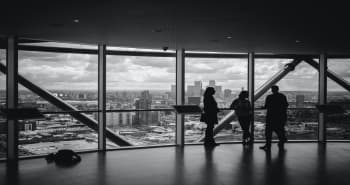 black-and-white-skyscraper