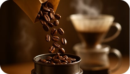 fresh coffee